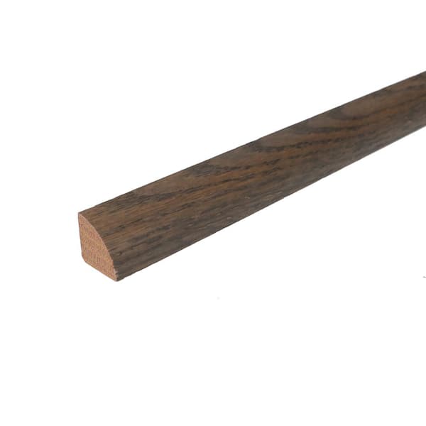 ROPPE Quarter Round Matte Casper 0.75 in. T x 0.75 in. W x 78 in. L Hardwood Trim
