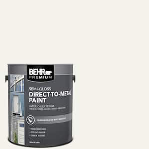 1 gal. #HDC-MD-08 Whisper White Semi-Gloss Direct to Metal Interior/Exterior Paint