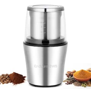KWG130 2.5 oz. Capacity Silver Blade Coffee Grinder with Removable Bowl Stainless Steel