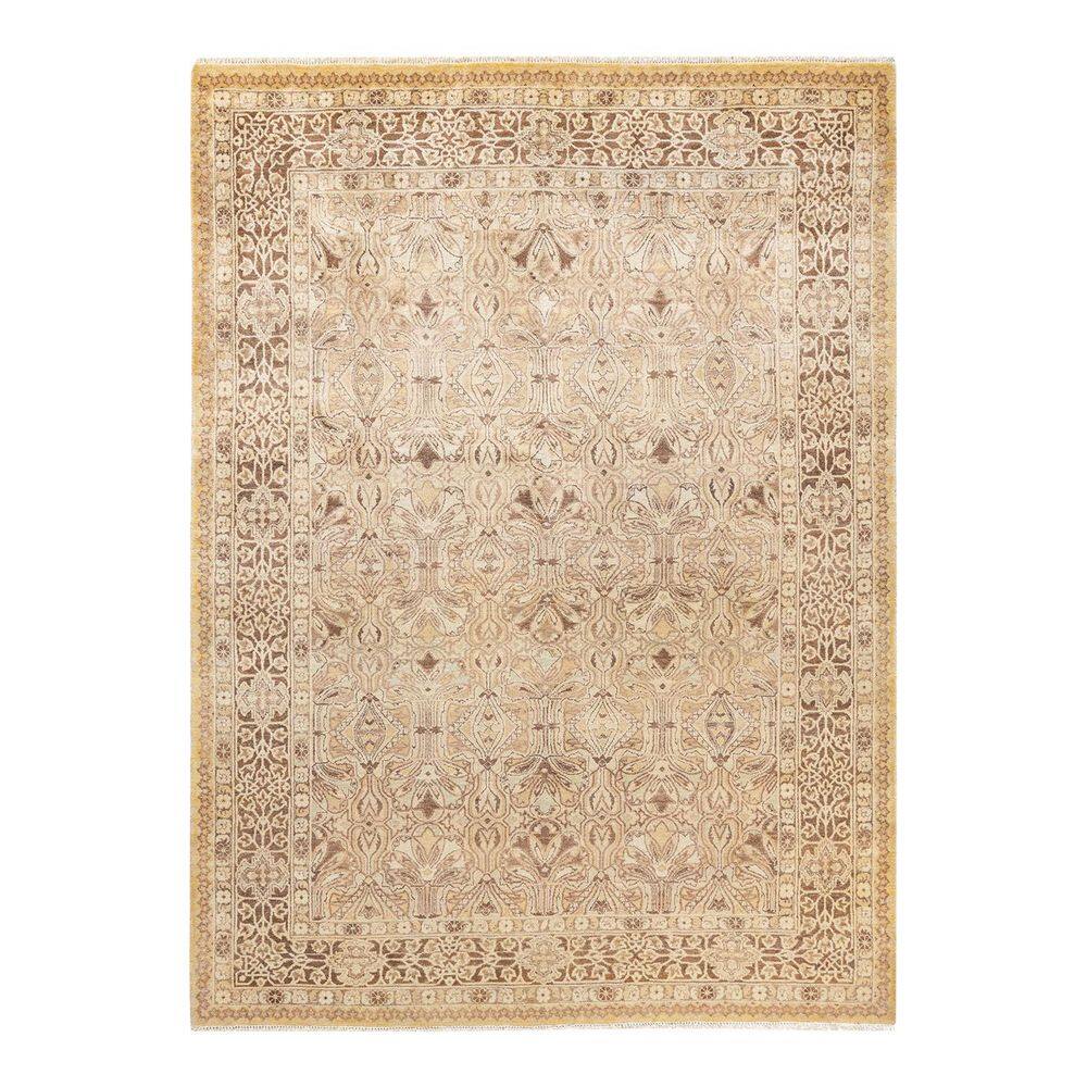 Mogul 6 ft. x 9 ft. Yellow Oriental Wool Indoor Area Rug price history on PriceWatchPro
