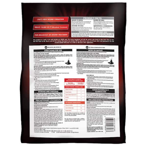 Spectracide 5 lbs. One-Shot Fire Ant Killer Granules HG-96848-1