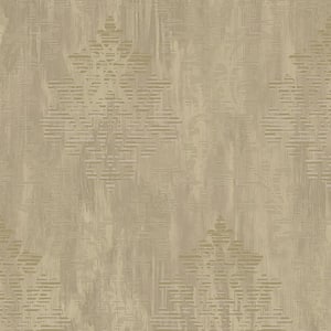 Metallic FX Bronze Large Damask on Non-Woven Wallpaper Paper