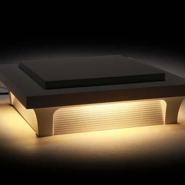 Deckorators Luna 4 in. x 4 in. White Post Cap