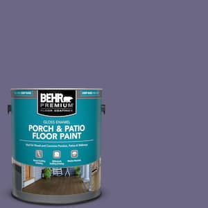 1 gal. #PPU16-18 Hyacinth Arbor Gloss Enamel Interior/Exterior Porch and Patio Floor Paint