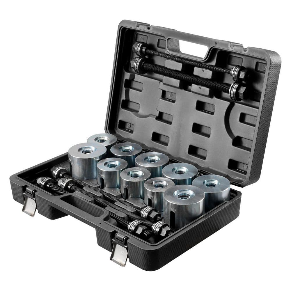 Pull and Press Sleeve Kit, 27-Piece, Steel Bush Removal Tools with Case, Compatible with LCV, HGV Engines for Bushings price history on PriceWatchPro