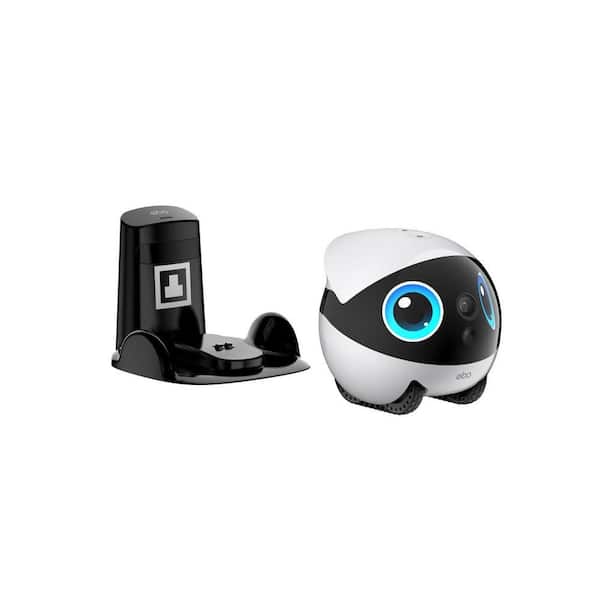EBO Air 2 Plus 3K HD Camera Family Companion Robot with 2-Way Video and AI Assistant for Engaging Chats, Lunar White