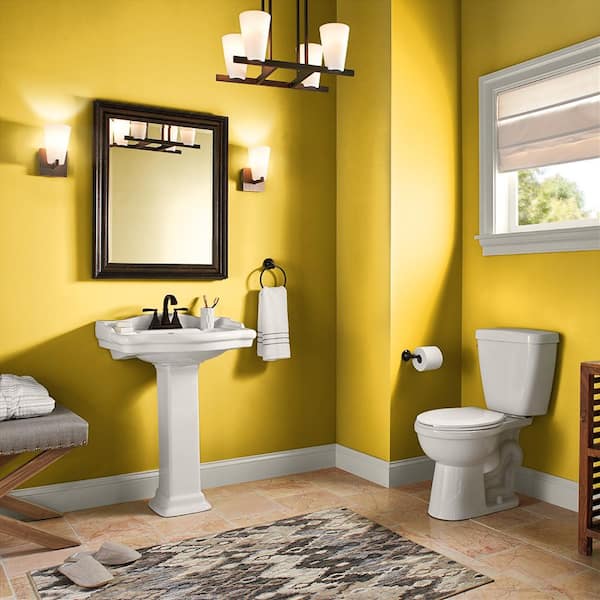 BEHR PREMIUM PLUS 8 oz. #400A-1 Candlelight Yellow Satin Enamel  Interior/Exterior Paint & Primer Color Sample B370016 - The Home Depot