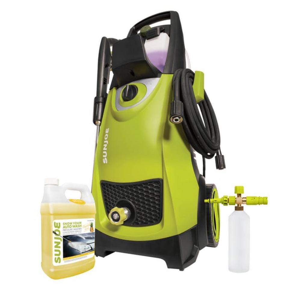2030 MAX PSI 1.76 GPM Electric Pressure Washer Plus Foam Cannon Starter Bundle
