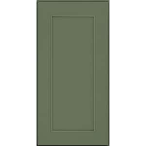 Brooks 7 5/16 in. W x 3/4 in. D x 7 5/16 in. H Quarter Cabinet Door Sample in Evergreen