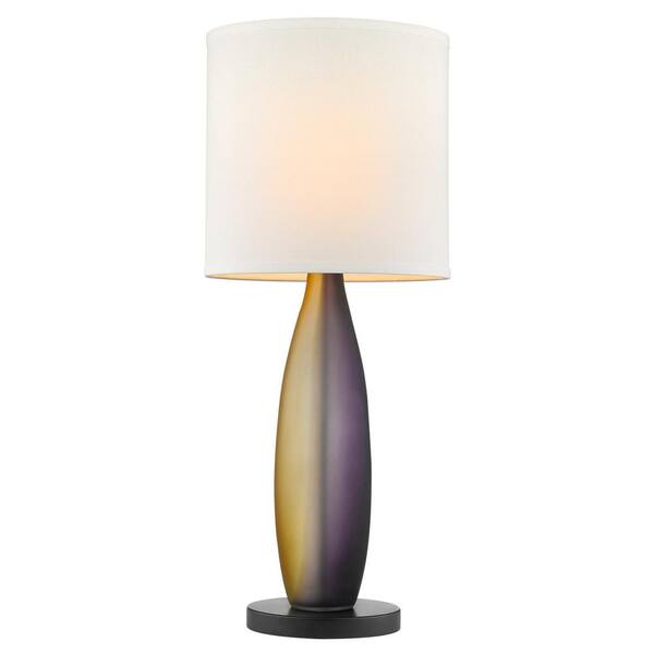 Trend Lighting Elixer 30 In 1 Light, Plum Table Lamp Shade