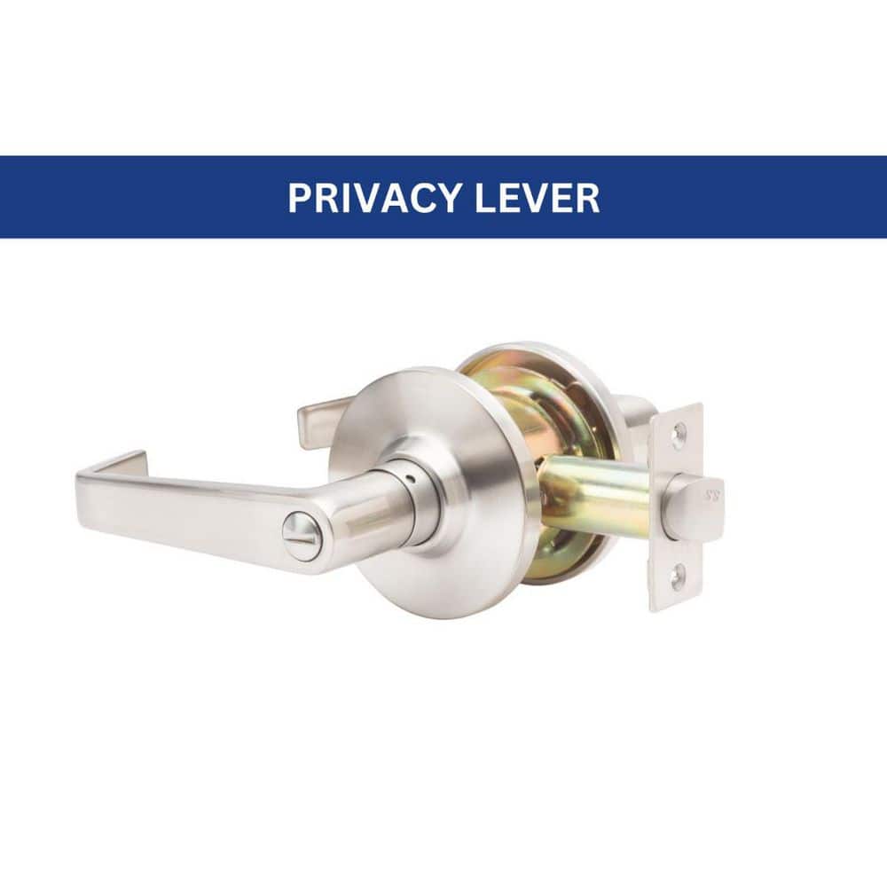 GLC Series Brushed Chrome Grade 3 Commercial/Residential Privacy Door Handle with Lock price history on PriceWatchPro