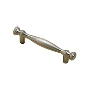 Nîmes Collection 3 3/4-inch (96 mm) Brushed Nickel Traditional Cabinet Bar  Pull