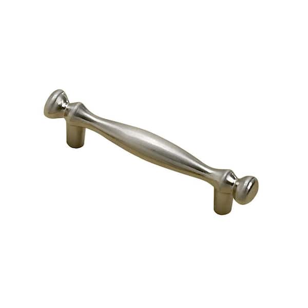 Richelieu Hardware Marseille Collection 3 in. (76 mm) Brushed Nickel Traditional Cabinet Bar Pull