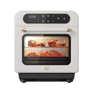 8-in-1 1100-Watt Rapid Steam Toaster Oven with Air Fry, Vapor Bake, Dried, Ferment, Steam Clean in Ivory Mist