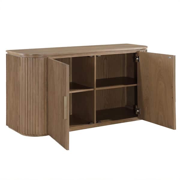 Steve Silver Colvin Brown Wood Sideboard Server 60 in. COL500NSV