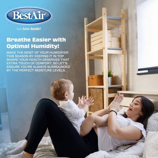 BestAir Whole House Humidifier Replacement Water Pad for Aprilaire