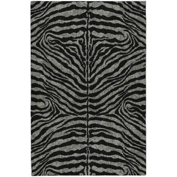 Dream Shag Premium Machine Washable Abstract ADS42 Shadow 3 ft. x 5 ft. Area Rug