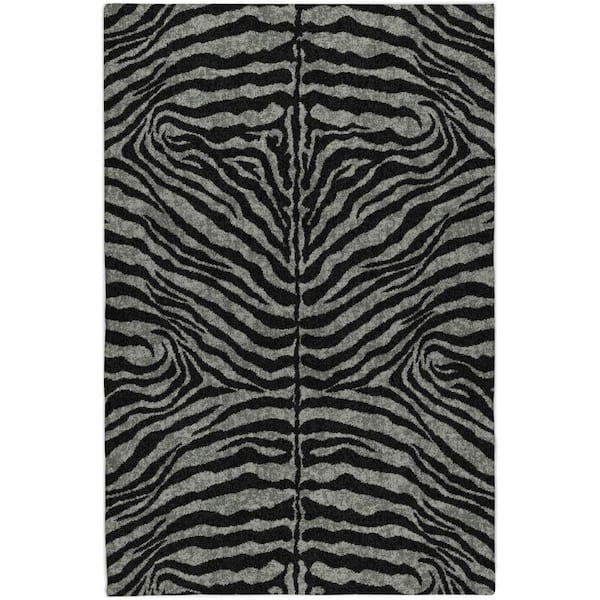 Dream Shag Premium Machine Washable Abstract ADS42 Shadow 5 ft. x 7 ft. 6 in. Area Rug
