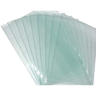 Pure View 39 in. H x 12.25 in. W Clear Full Glass Panel for Rail