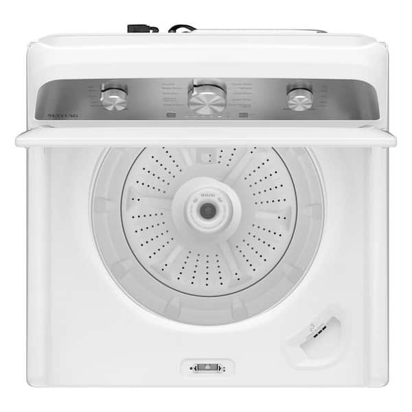 4.2 cu. ft. Top Load Washer in White with Deep Fill Option and Power Agitator