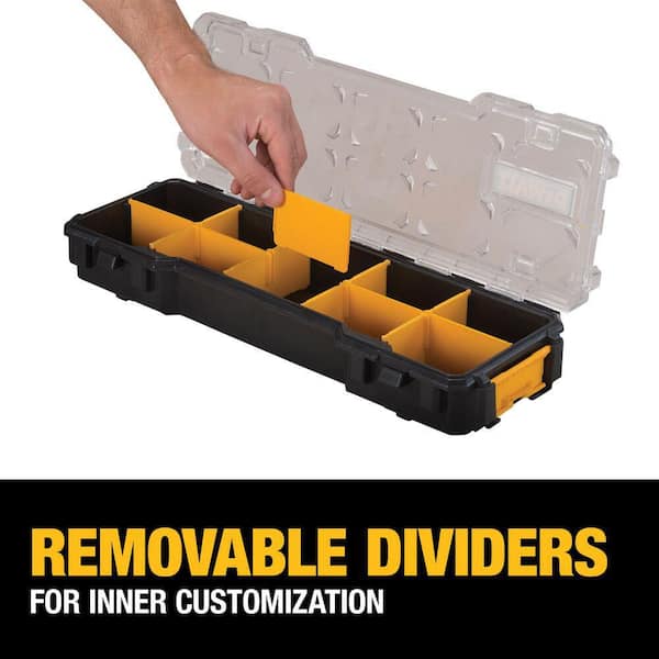 DEWALT - Plastic 10-Compartment Pro Small Parts Organizer