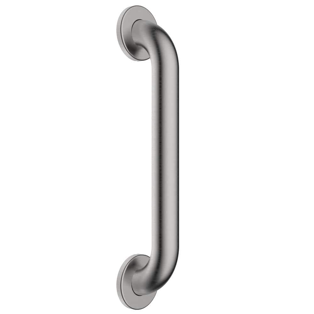 12-Inch Polished Stainless Steel Safety Grab Bar