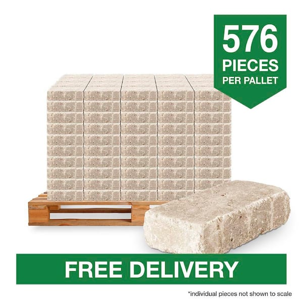 RumbleStone Mini 7 in. x 3.5 in. x 1.75 in. Cafe Concrete Paver (576 Pcs. / 98 Sq. ft. / Pallet)