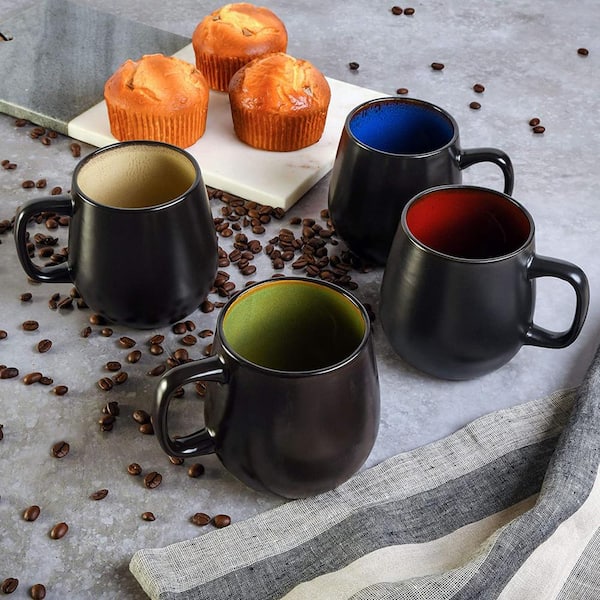Glow Dark Cups Lids, Glow Dark Mug, Glass Coffee Cup, Mugs Dark Glass