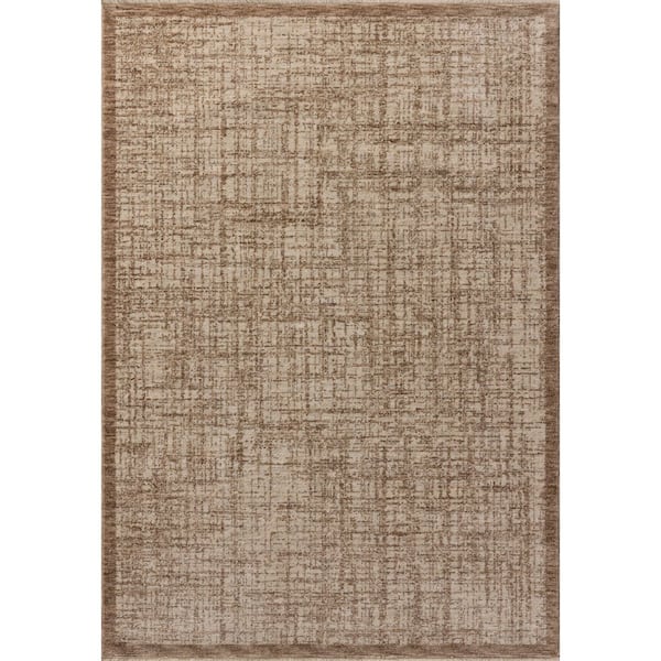 Winston Earth / Bone 2 ft. 7 in. x 10 ft. Traditional Runner Rug
