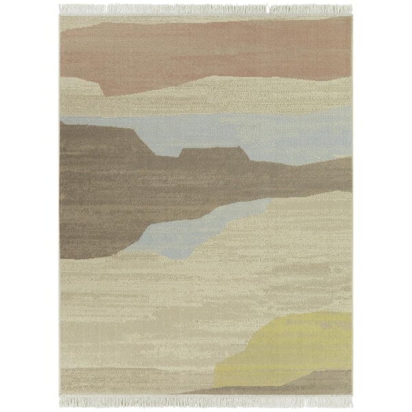 BALTA Neil Brown 8 ft. x 10 ft. Abstract Area Rug