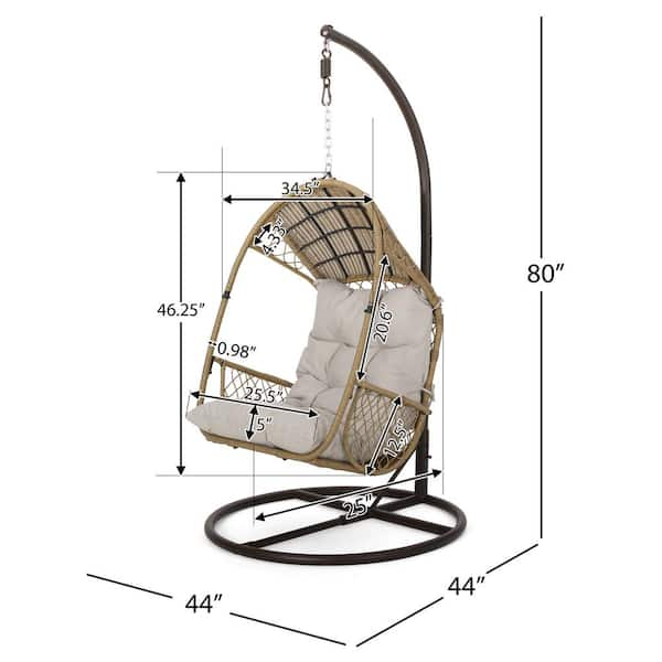 Brampton cocoon discount chair with cushion