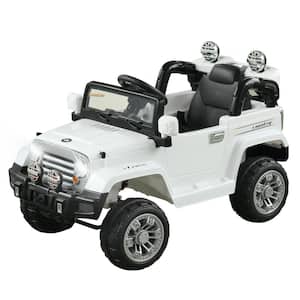 Kids Ride-on Car, Off-Road Truck with MP3 Connection, Working Horn, Steering Wheel, and Remote Control, 12V Motor
