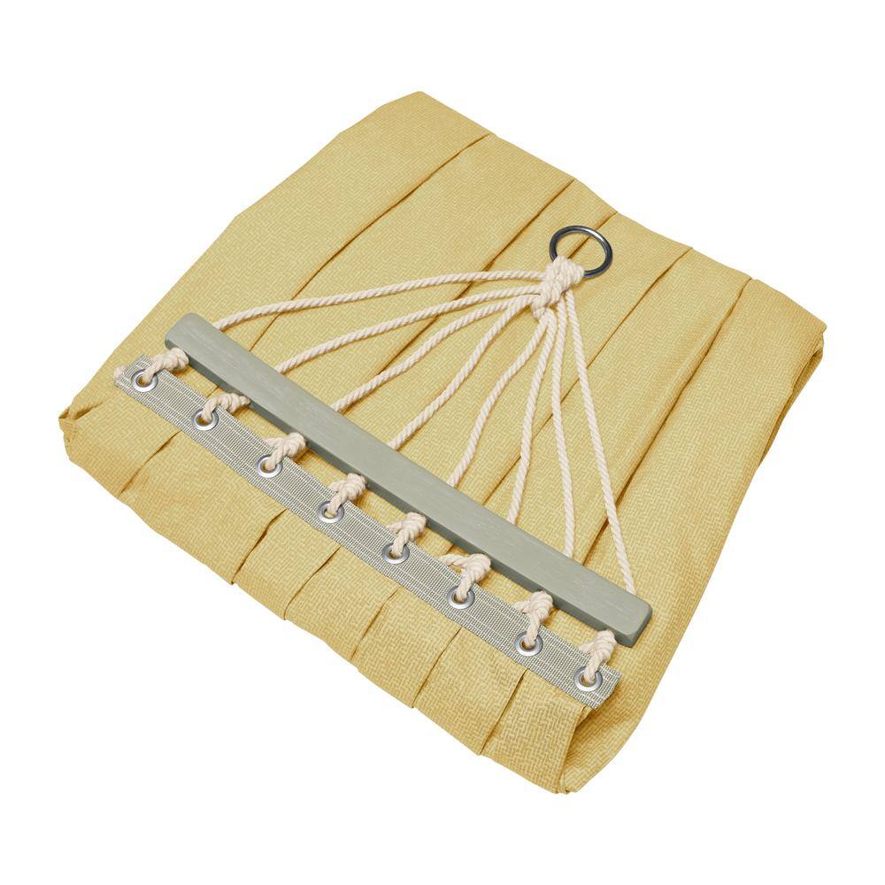 Straw Polyester One-Person Hammock Bed, 84 x 58 Inch
