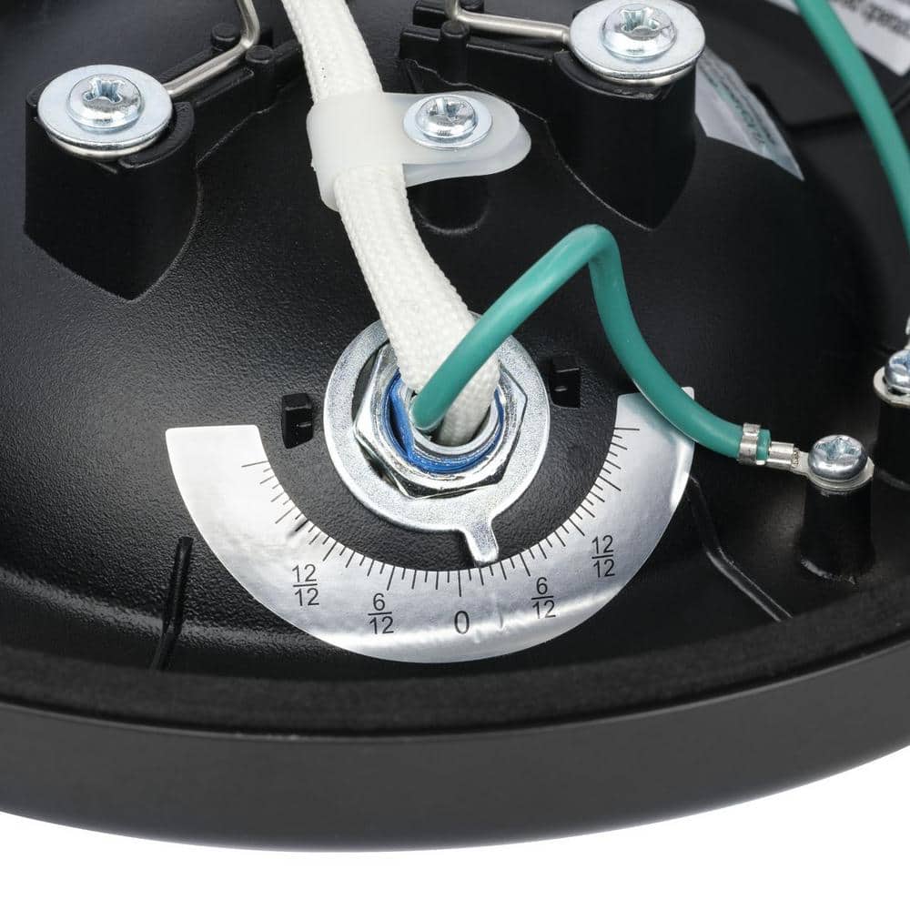 Black Aluminum LED Adjustable Eyeball Downlight for Indoor/Outdoor