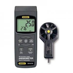 Data Logging Anemometer-Thermometer with Metal Impeller