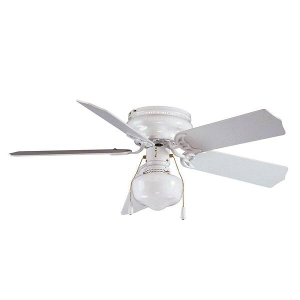 Royal Pacific 1-Light Fan White Blades White Finish-DISCONTINUED