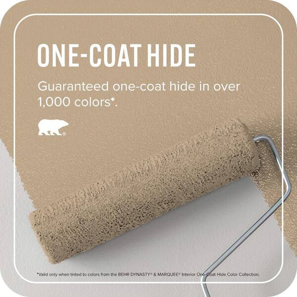BEHR DYNASTY 1 qt. #BXC-07 Palomino Tan Satin Enamel Interior