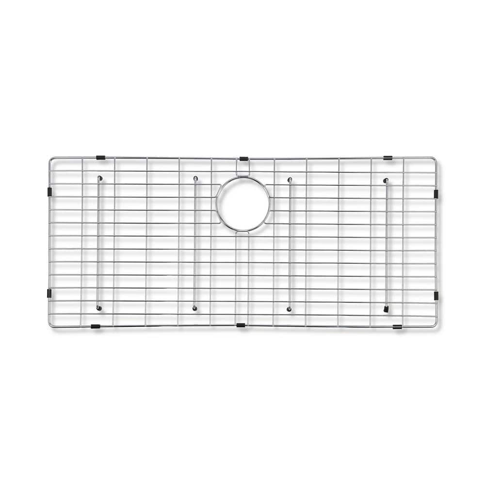 Amanda Stainless Steel Sink Grid with 3.5" Drain
