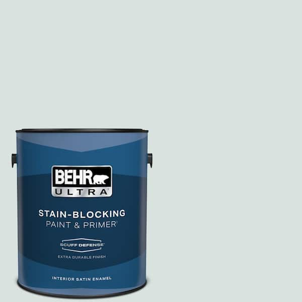 BEHR ULTRA 1 gal. #730E-2 Sparkling Spring Extra Durable Satin Enamel Interior Paint & Primer