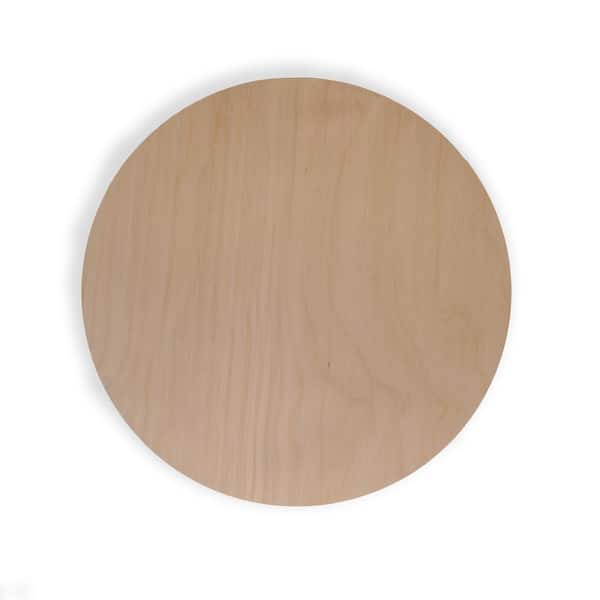 Handprint 1/4 in. x 12 in. Birch Plywood Circle