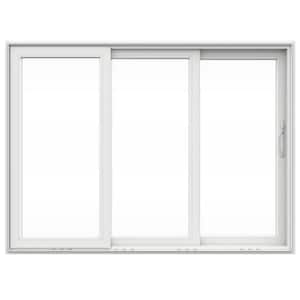V4500 Multi-Slide 105 in. x 108 in. Right-Hand Low-E White Vinyl 3-Panel Prehung Patio Door