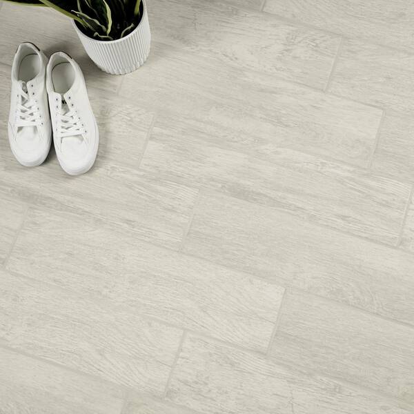 MSI Take Home Tile Sample - Capel Bianco 4 in. x 4 in. Glazed