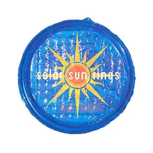 UV Resistant Pool Spa Heater Circular Solar Cover, Blue (6 Pack)