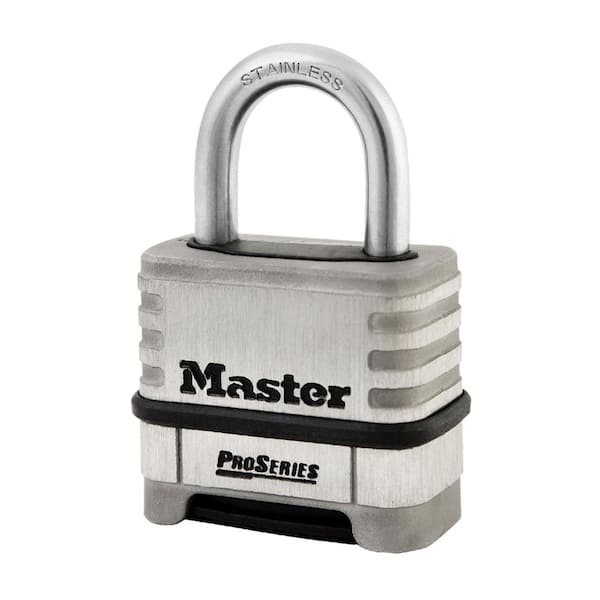 Master Lock Stainless Steel Outdoor Combination Lock, Resettable