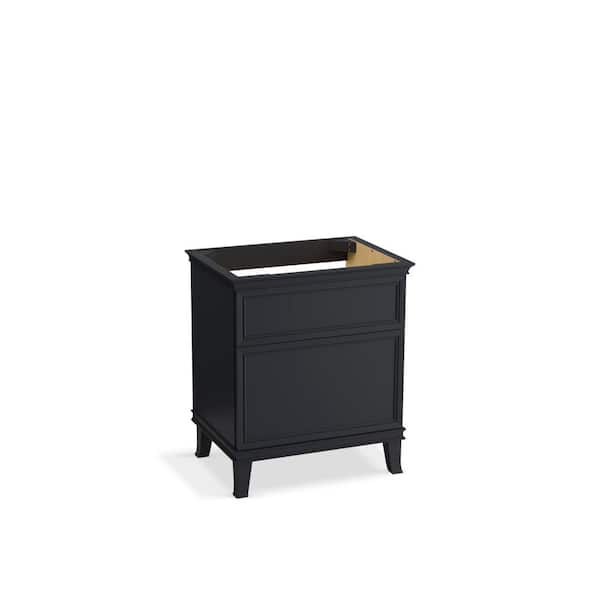 KOHLER Artifacts 30 in. W x 21.89 in. D x 34.49 in. H Bath Vanity Cabinet without Top in Linen White