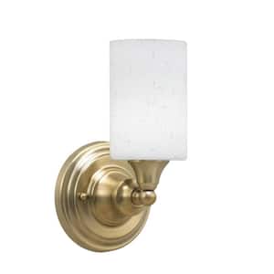 Fulton 1-Light New Age Brass Wall Sconce