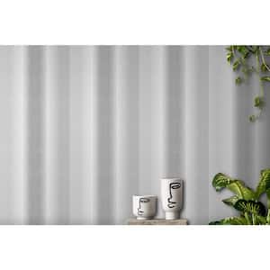 Kirby Charcoal Stripe Non-Pasted Vinyl Wallpaper