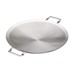 17.25 in. Stainless Steel Griddle Pan