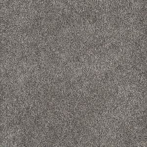 Topaz I - Bearpaw - Gray 40 oz. SD Polyester Texture Installed Carpet