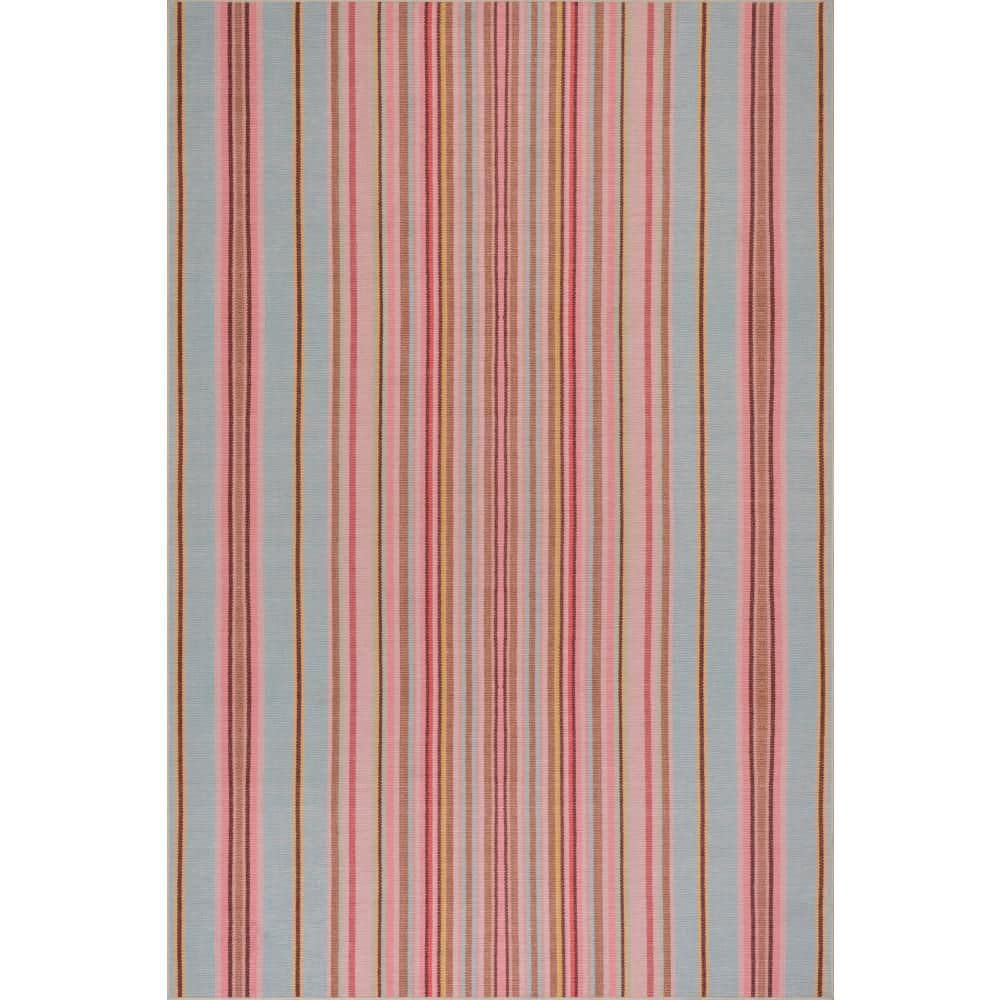 Jamaica Striped Machine Washable Multi 5 ft. x 8 ft. Indoor Area Rug price history on PriceWatchPro